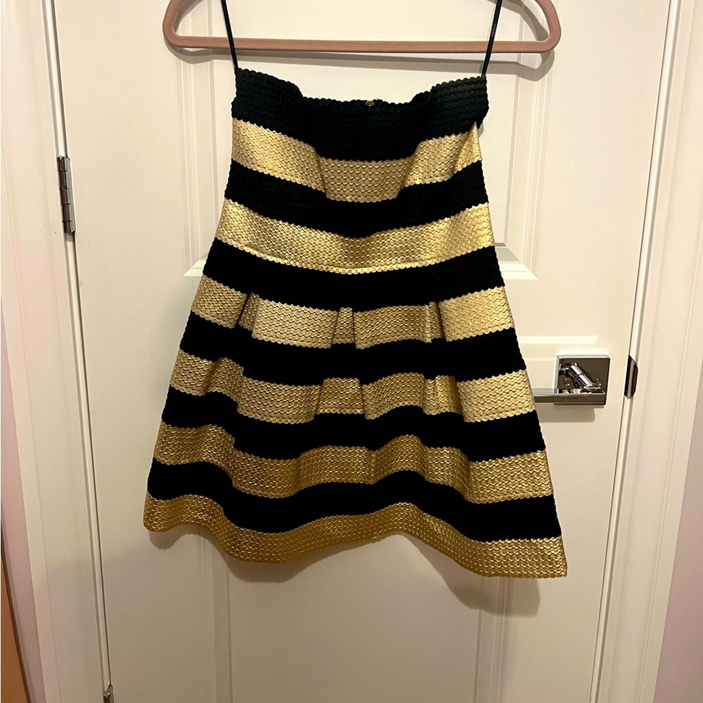 Strapless bandage dress